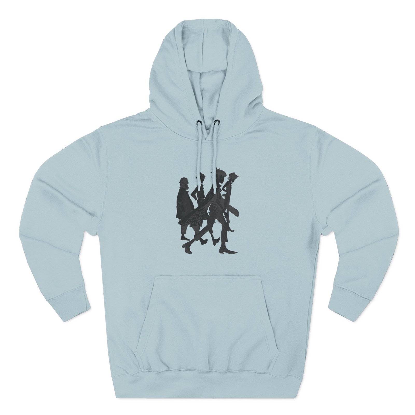 Gorillaz Shadows Three-Panel Fleece Hoodie