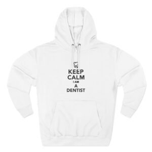 Dentist Three-Panel Fleece Hoodie