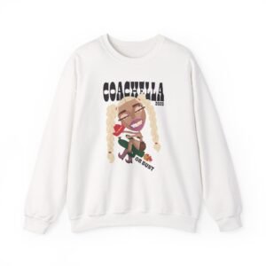Coachella Uma Leoni x Coachella Unisex Heavy Blend™ Crewneck Sweatshirt