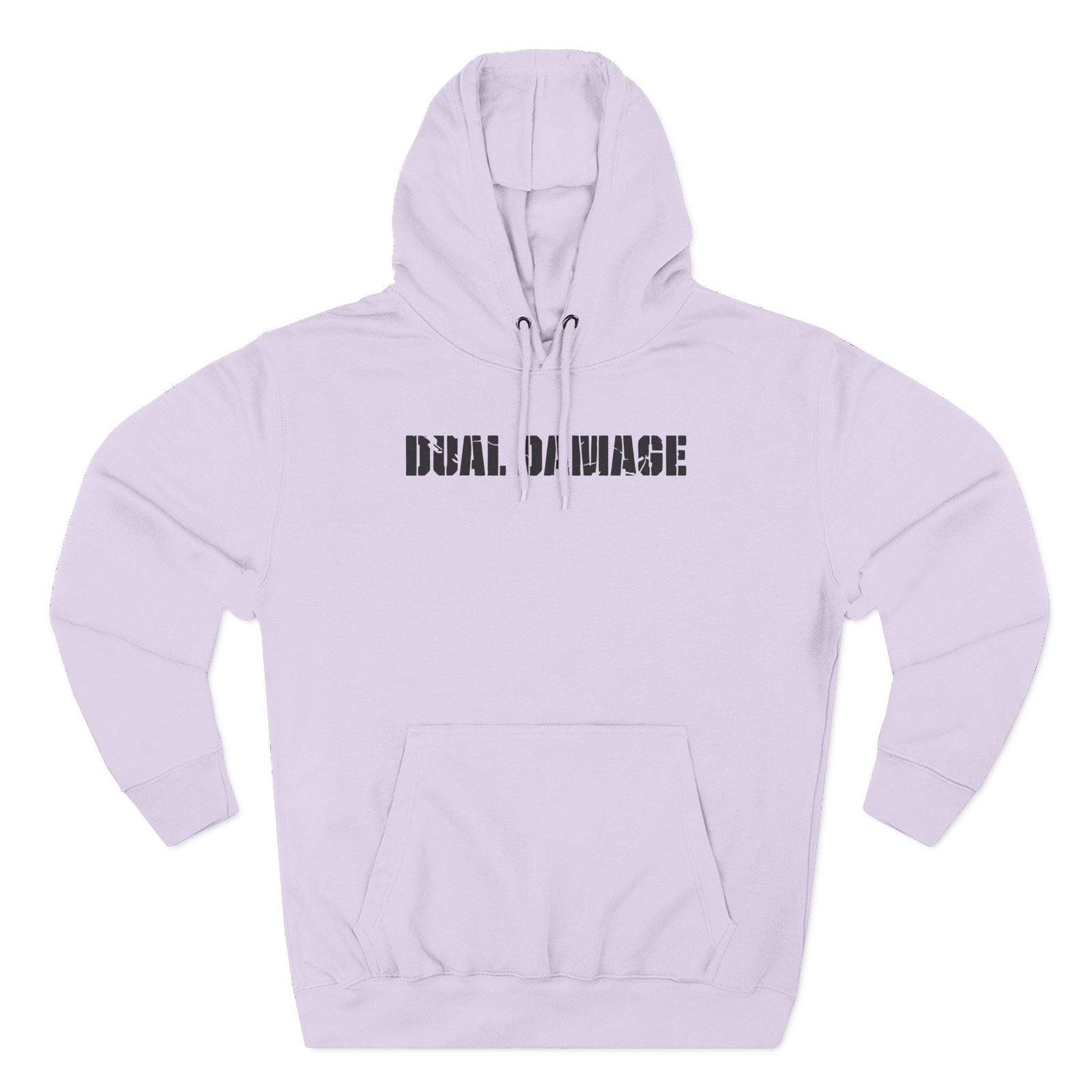 Dual Damage Three-Panel Fleece Hoodie