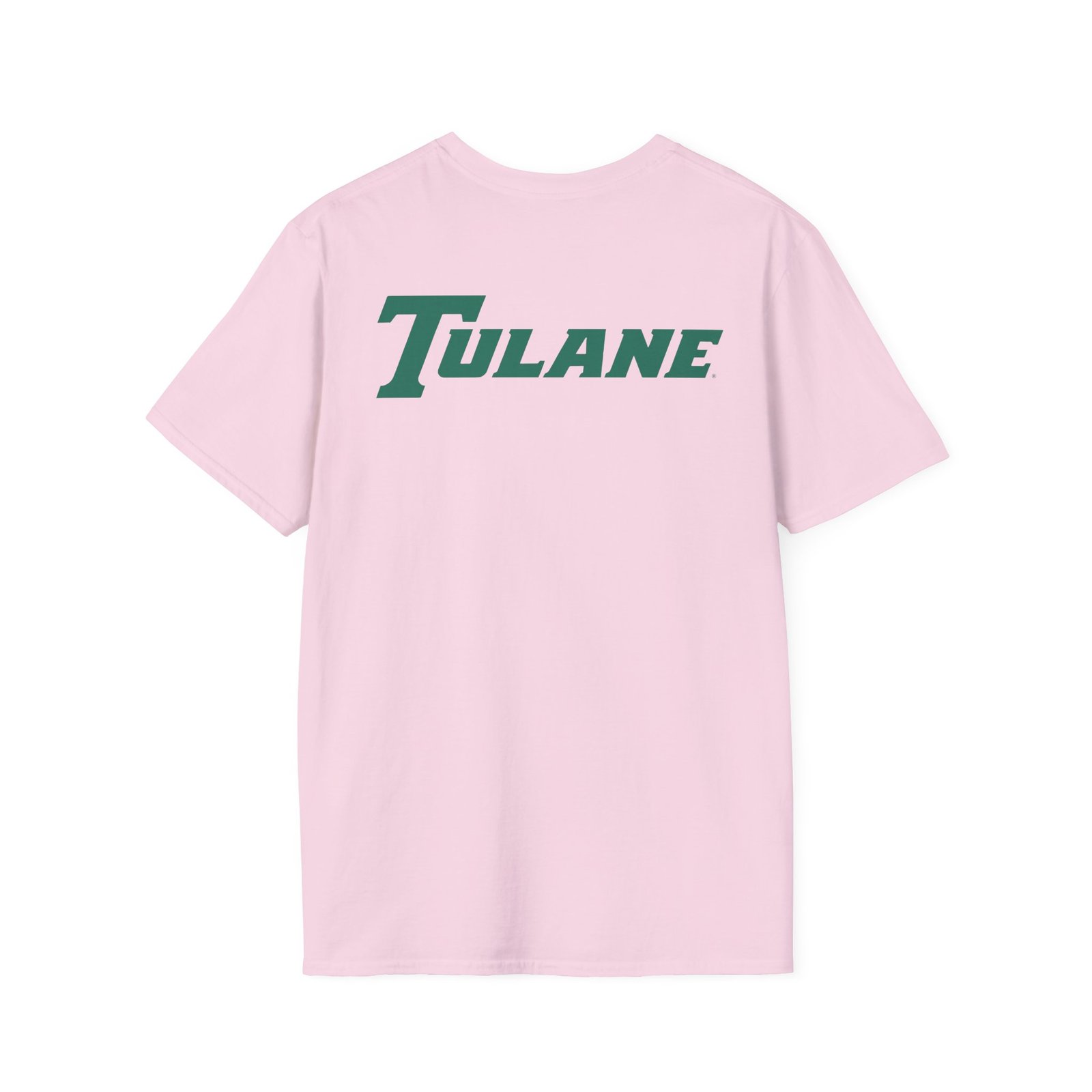 Tulane Football Helmet Unisex Softstyle T-Shirt