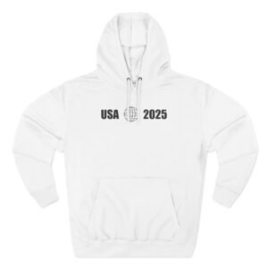 Trisha Paytas Usa 2025 Three-Panel Fleece Hoodie