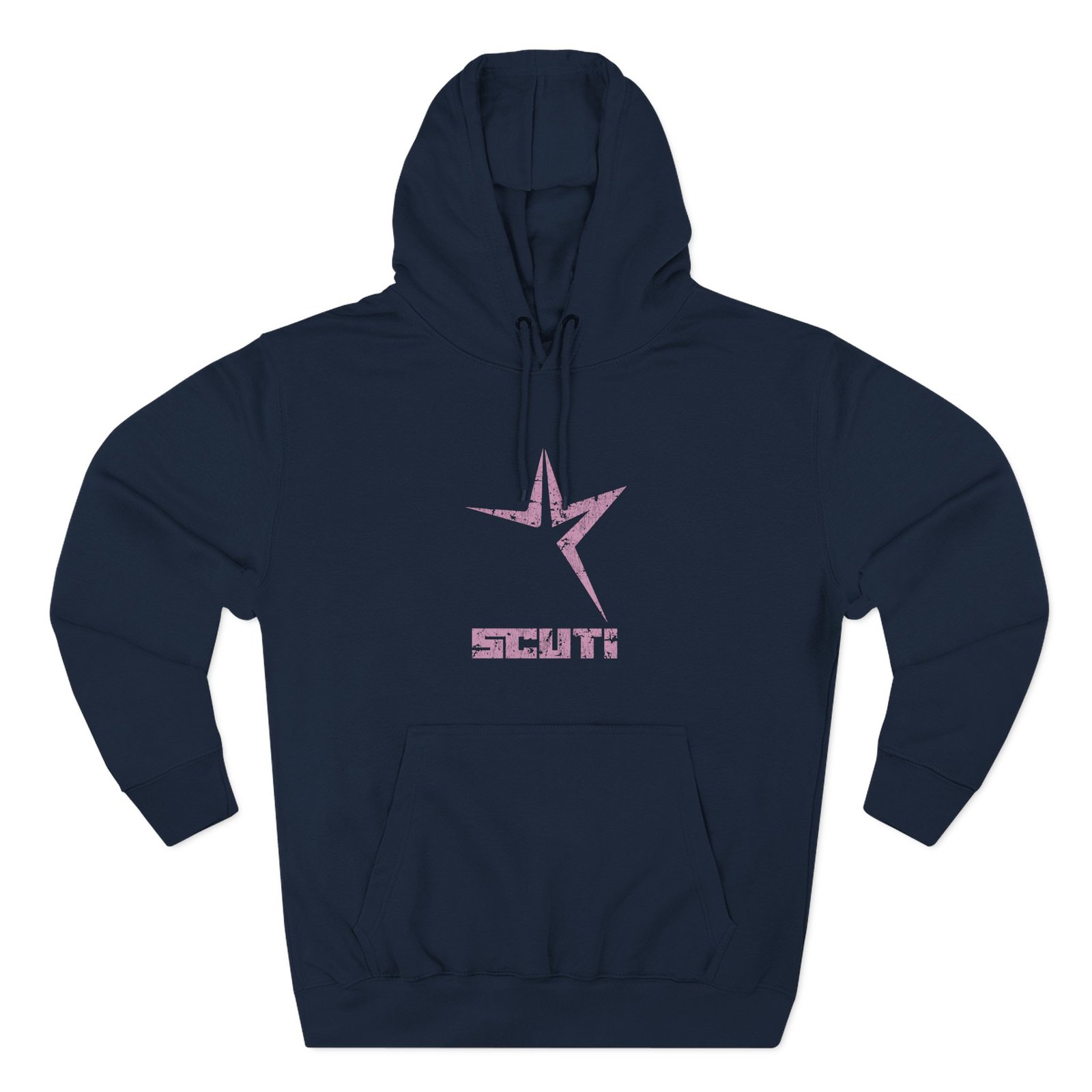 Young Thug Pink Star Three-Panel Fleece Hoodie