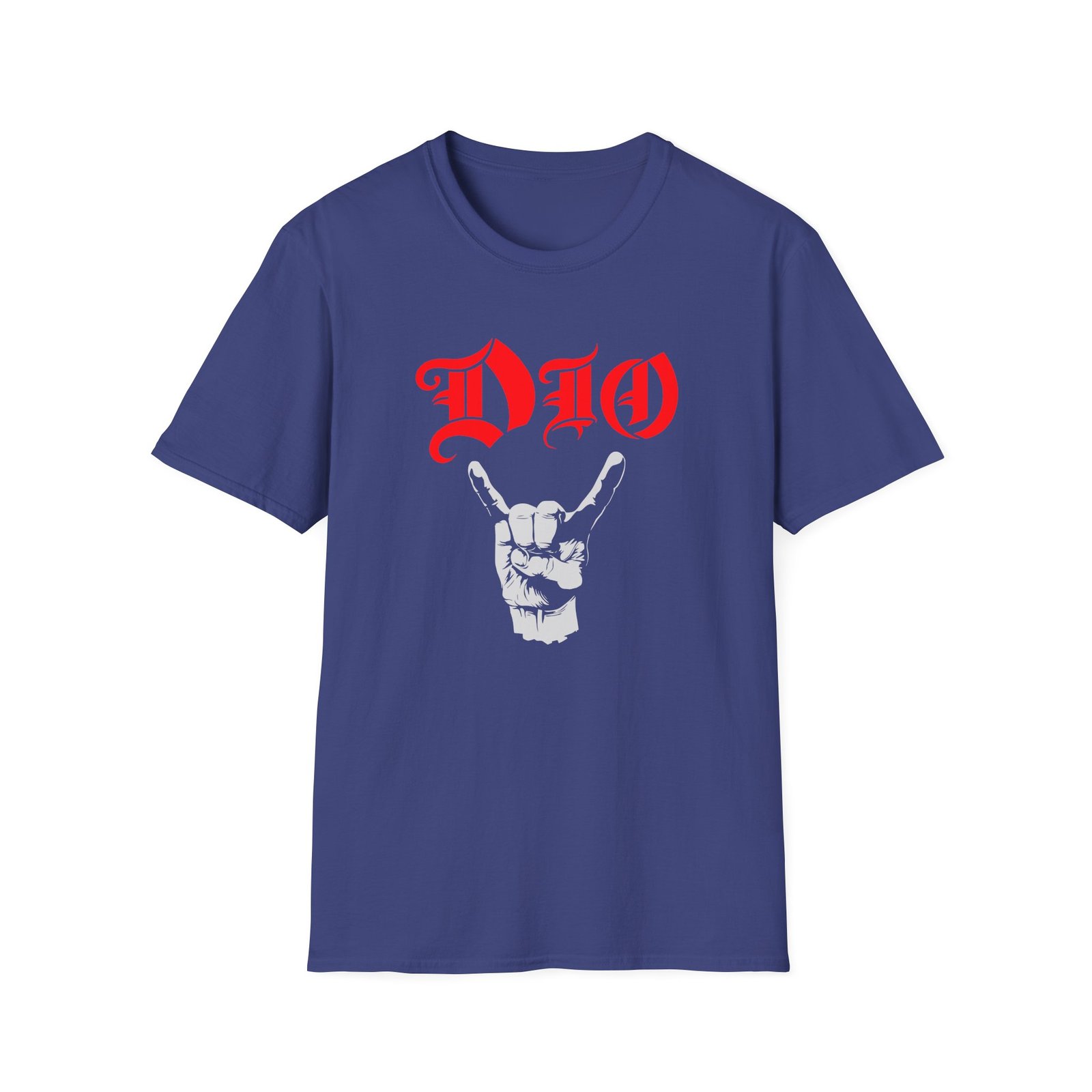Dio Devil Horns Unisex Softstyle T-Shirt