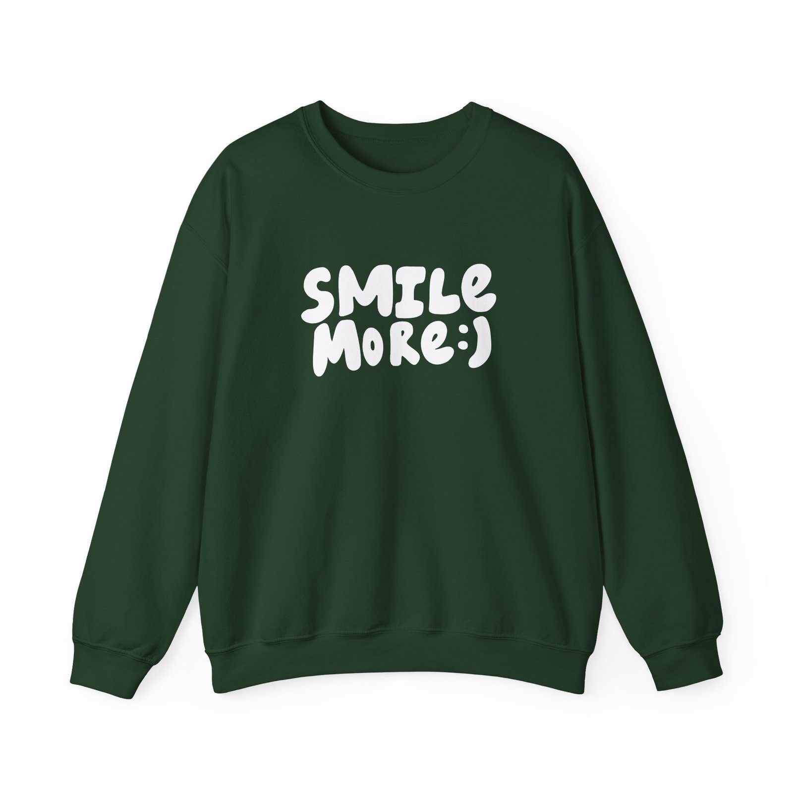 Roman Atwood Smile More Unisex Heavy Blend Crewneck Sweatshirt