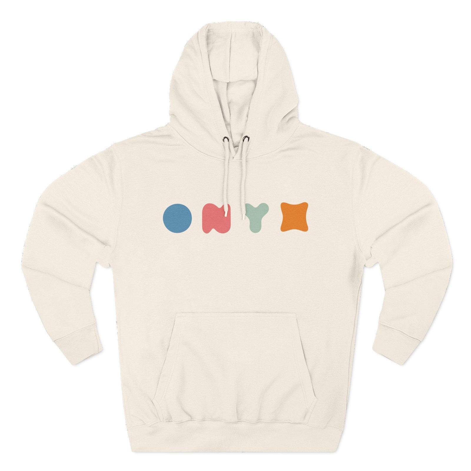 Onyx Voyager Three-Panel Fleece Hoodie