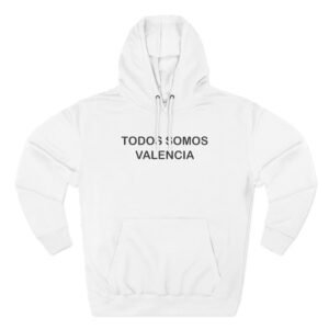 Todos Somos Valencia Three-panel Fleece Hoodie