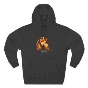 Twin Temple God is Dead Album Cover Three-Panel Fleece Hoodie