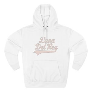 Lanadelrey Three-Panel Fleece Hoodie