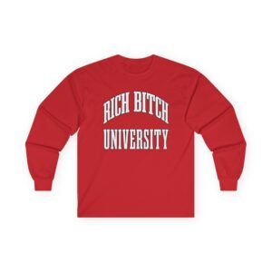 Kaliii Rich Bitch University Unisex Ultra Cotton Long Sleeve Tee