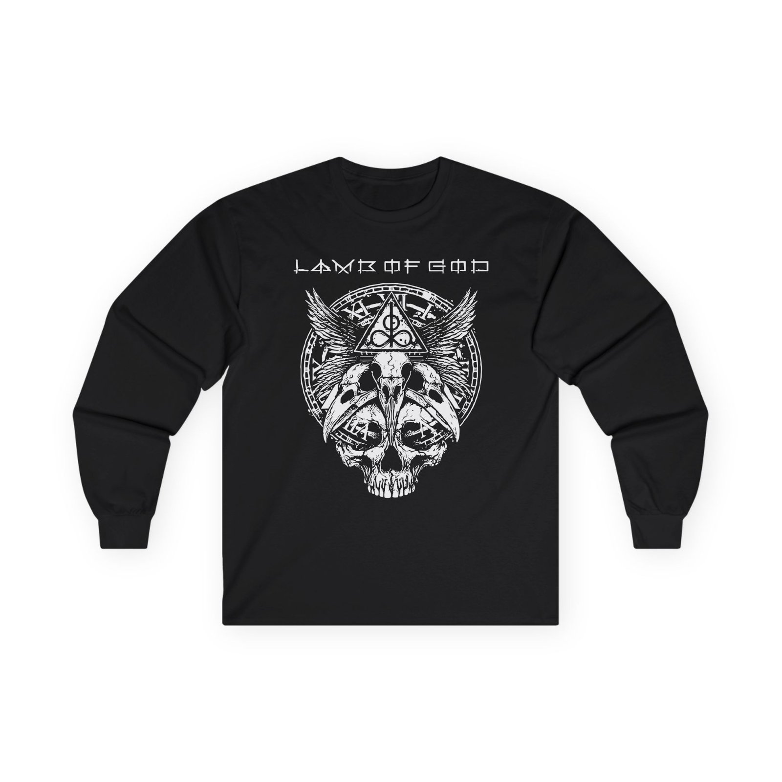 Lamb of God Time Skull Unisex Ultra Cotton Long Sleeve Tee