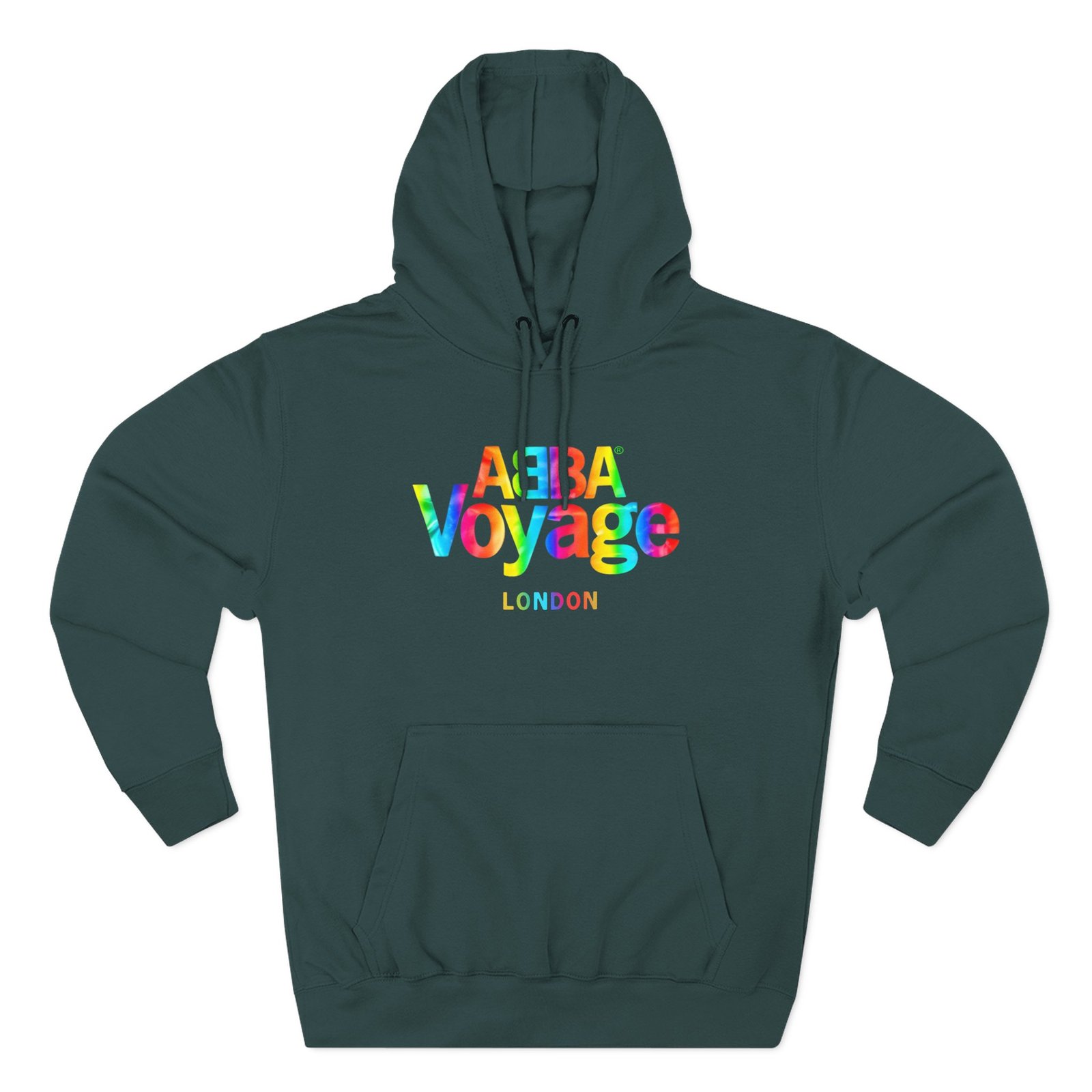 Abba Voyage Rainbow Foil London Three-Panel Fleece Hoodie