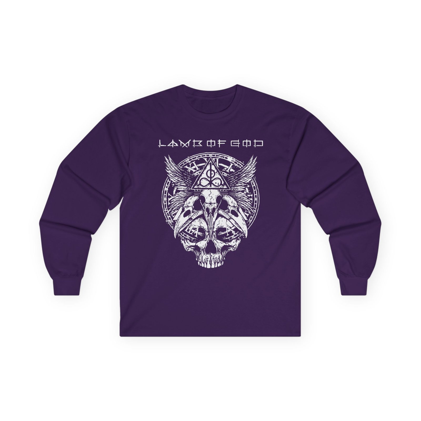 Lamb of God Time Skull Unisex Ultra Cotton Long Sleeve Tee
