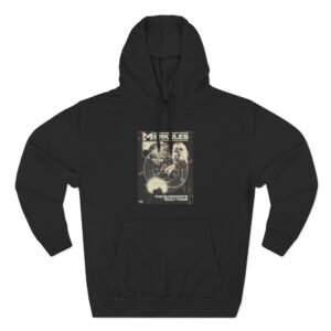Merkules Survivor's Guilt Globe Three-Panel Fleece Hoodie