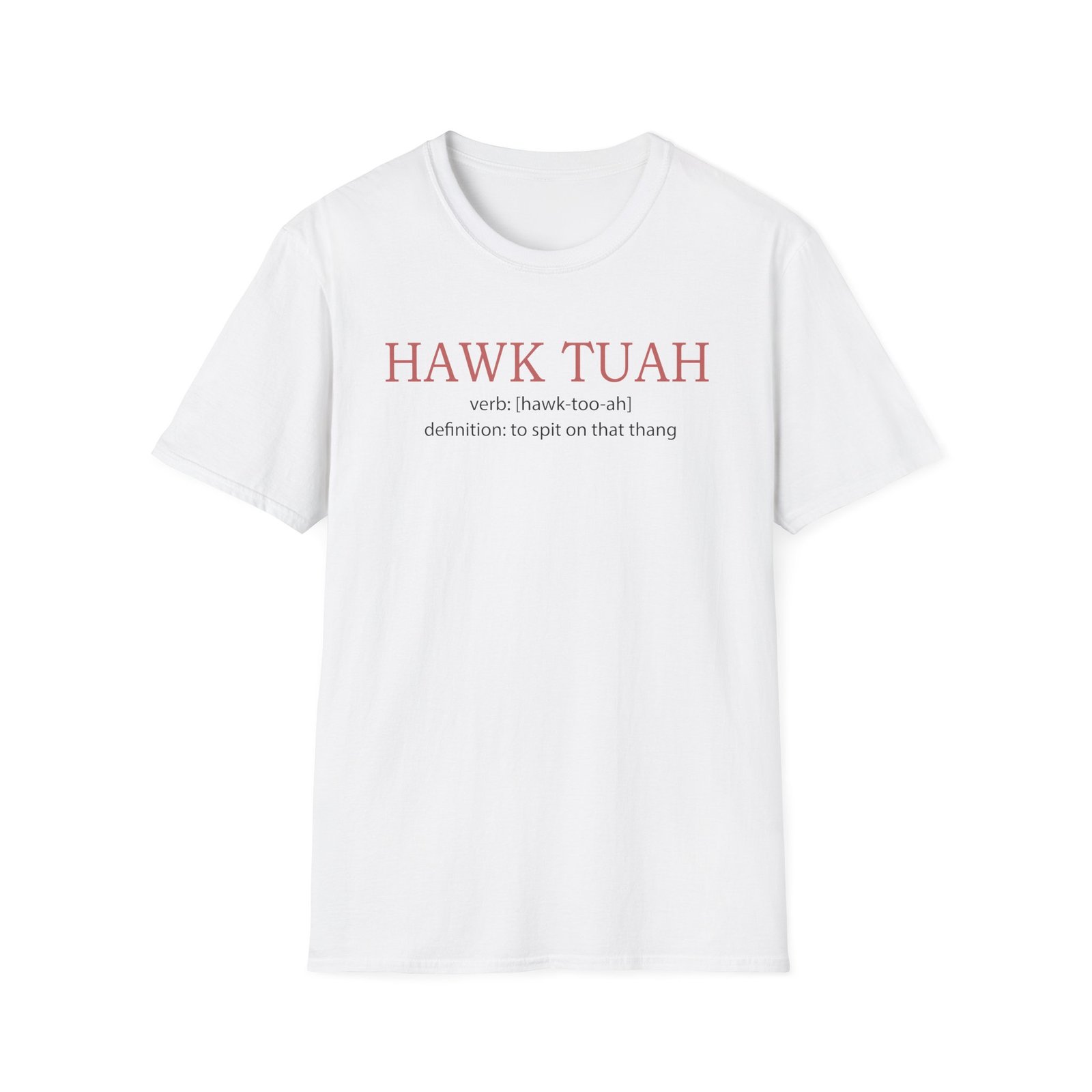 Hawk Tuah Unisex Softstyle T-Shirt