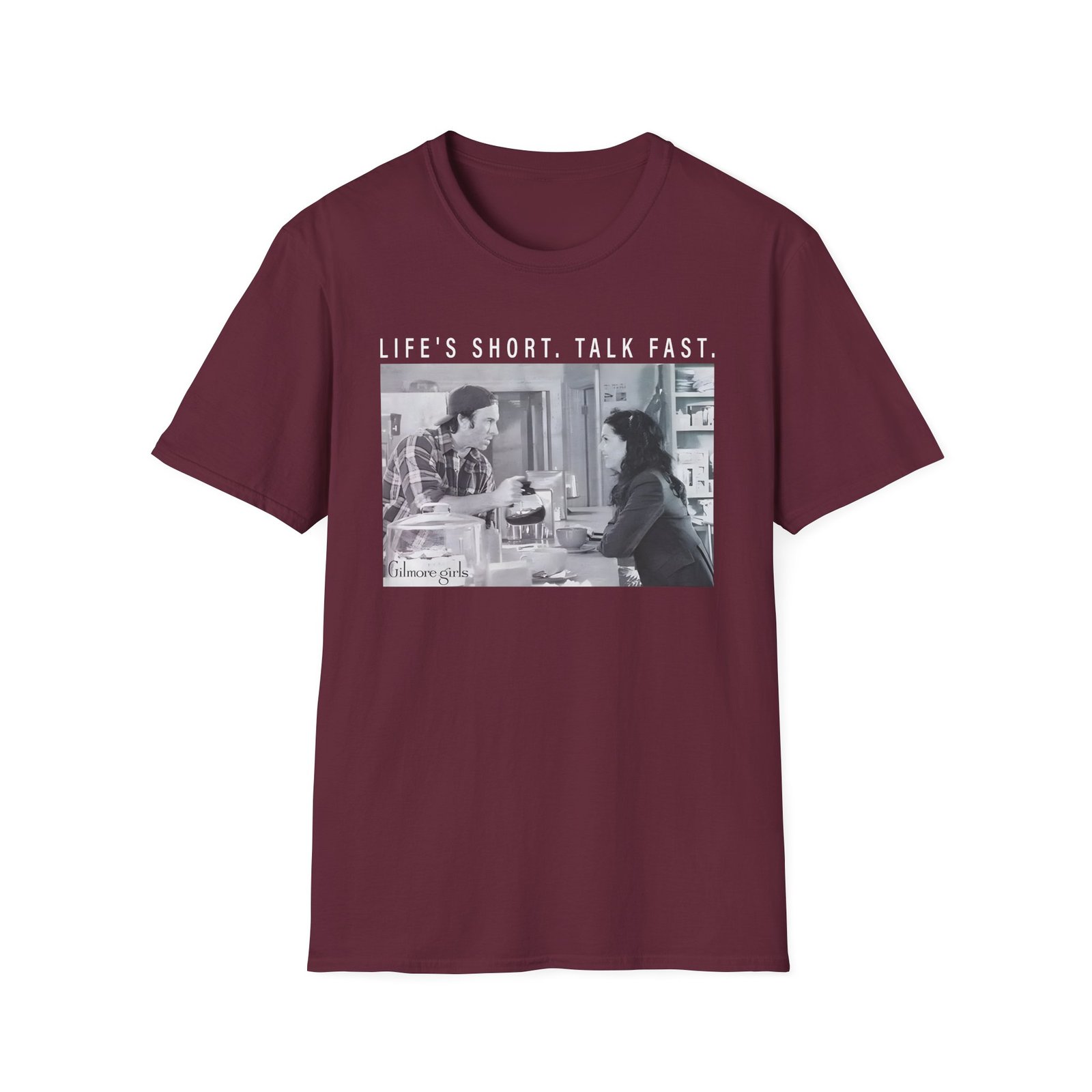 Gilmore Girls Lorelai and Luke Life's Unisex Softstyle T-Shirt