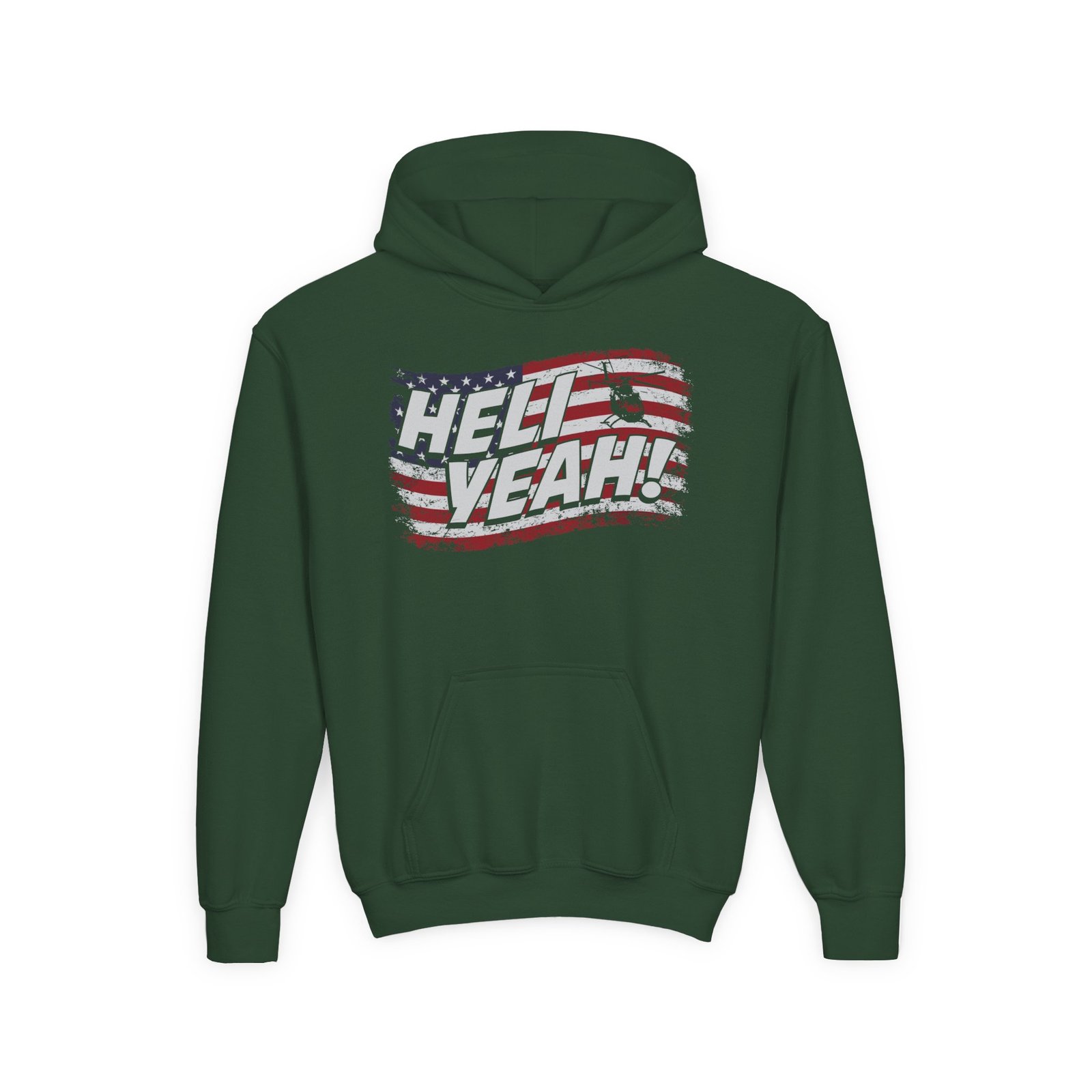 Youth Roman Atwood Heli Yeah Heavy Blend Hooded Sweatshirt