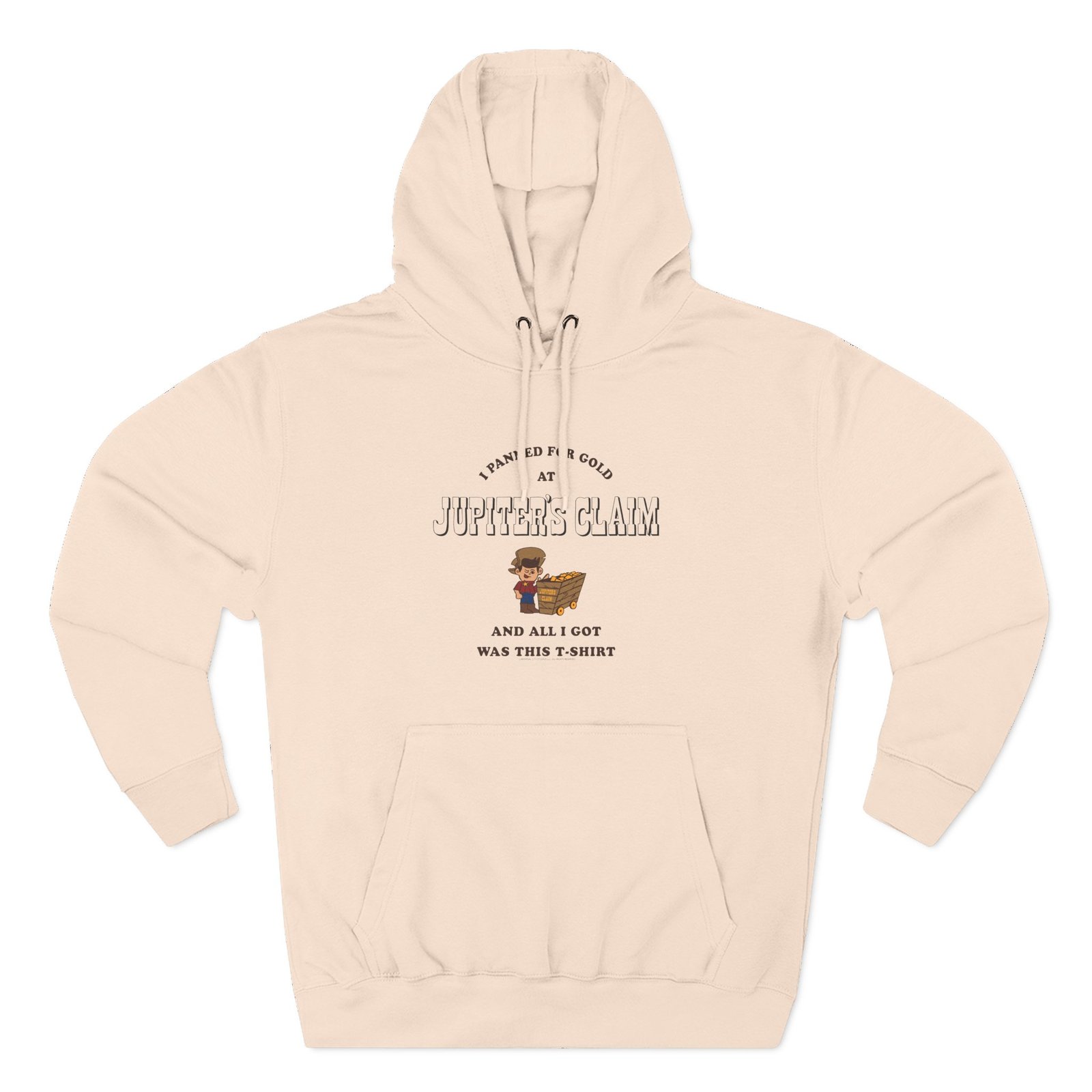 Nope Three-Panel Fleece Hoodie