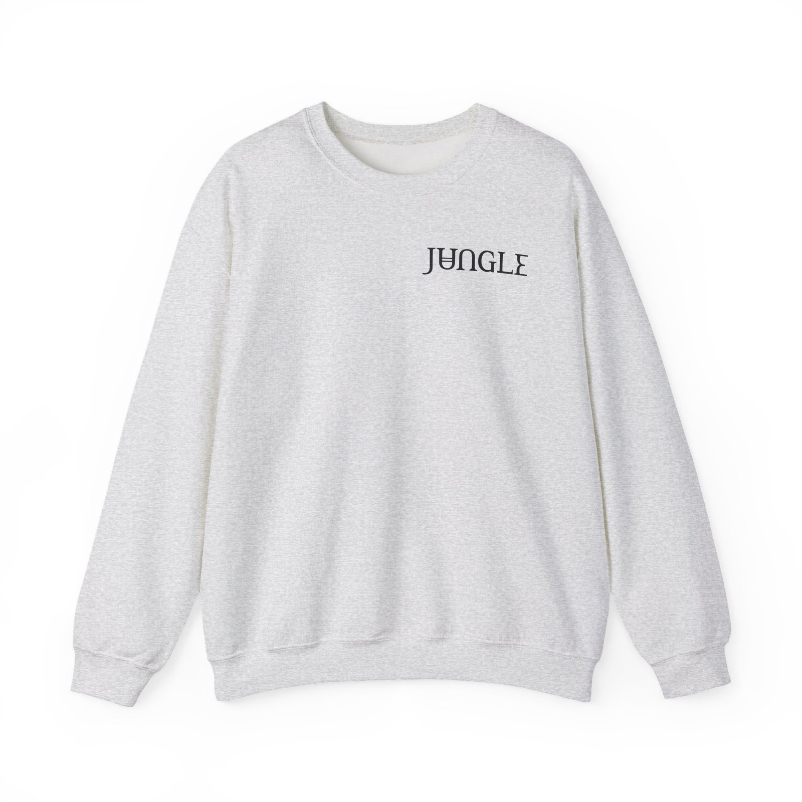 Jungle Black Hella Logos Unisex Heavy Blend™ Crewneck Sweatshirt
