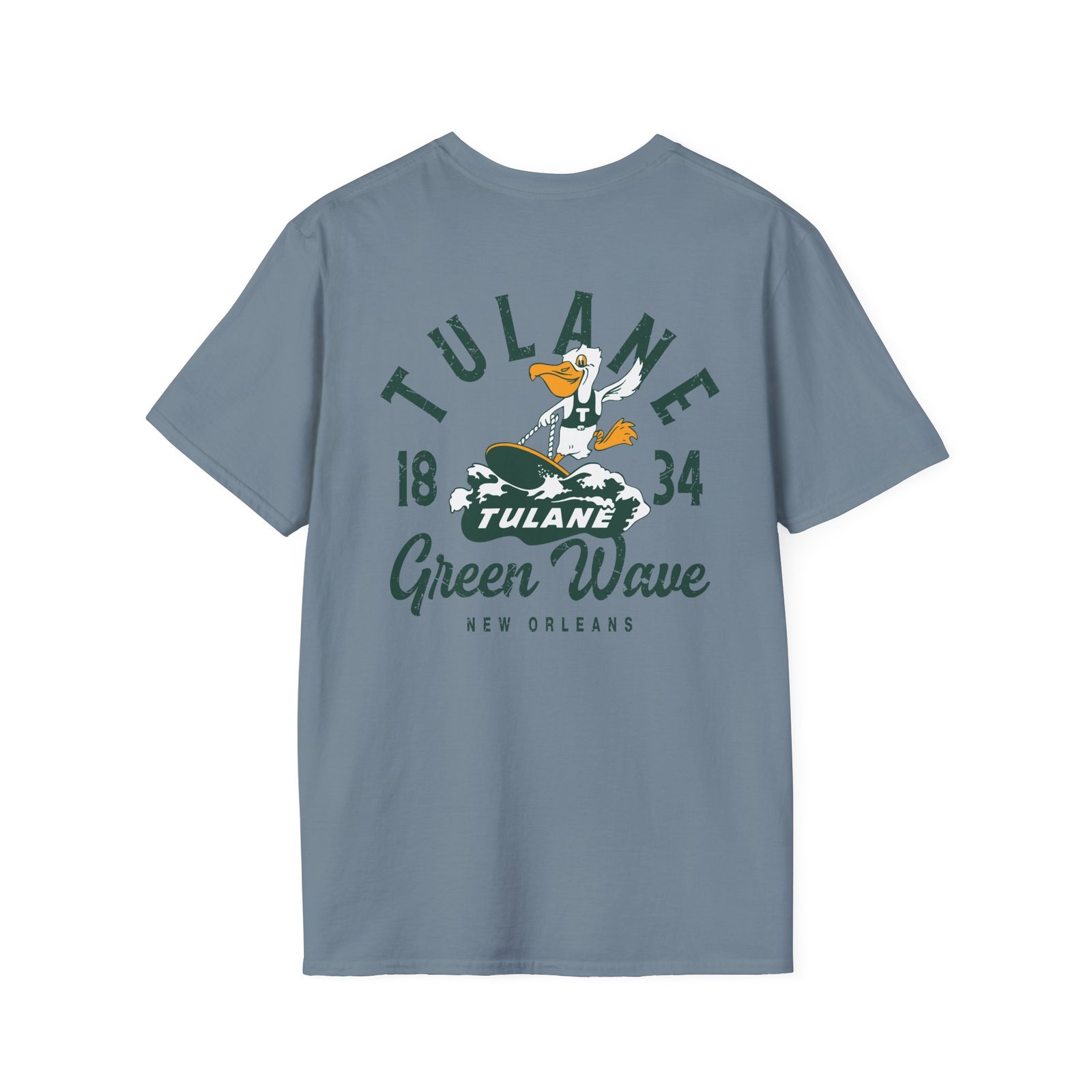 Tulane Mascot Unisex Softstyle T-Shirt