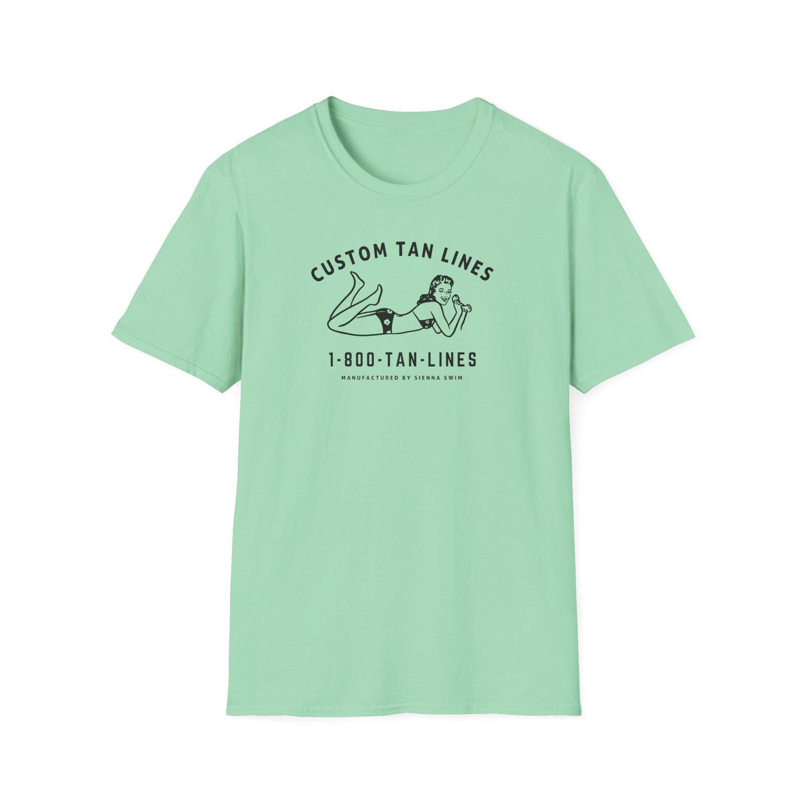 Sienna Mae Custom Tan Lines Unisex Softstyle T-Shirt