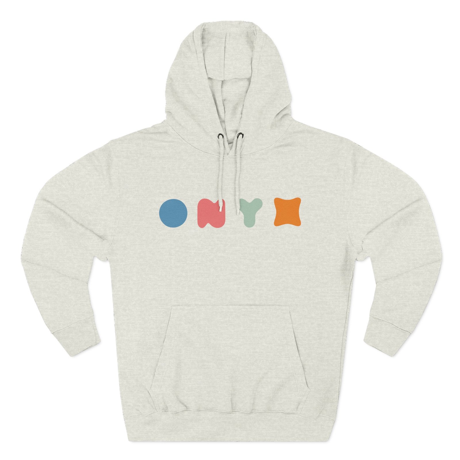 Onyx Voyager Three-Panel Fleece Hoodie