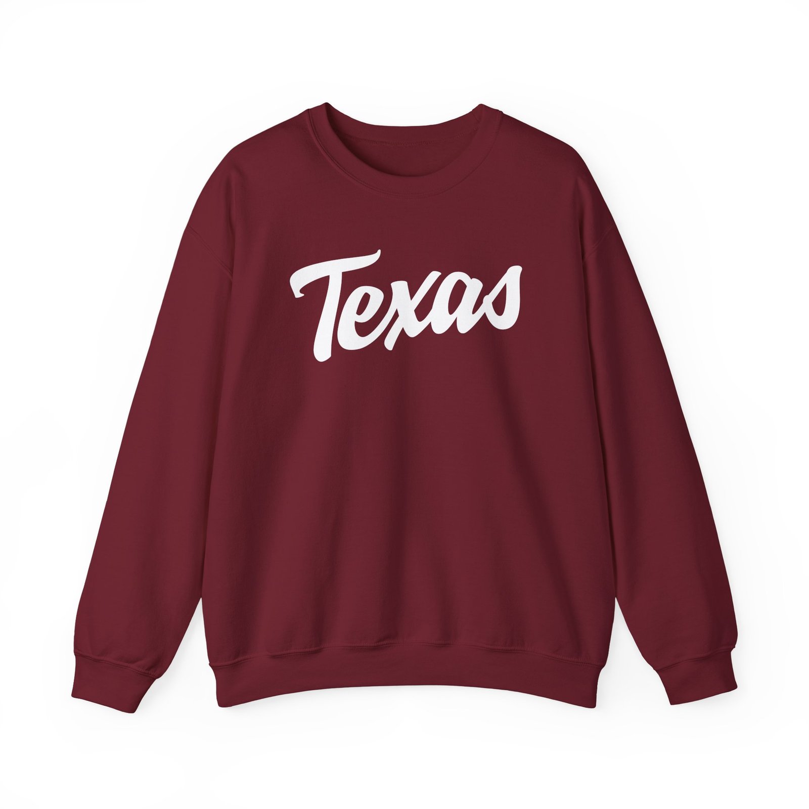 Texas Longhorns Script Unisex Heavy Blend™ Crewneck Sweatshirt
