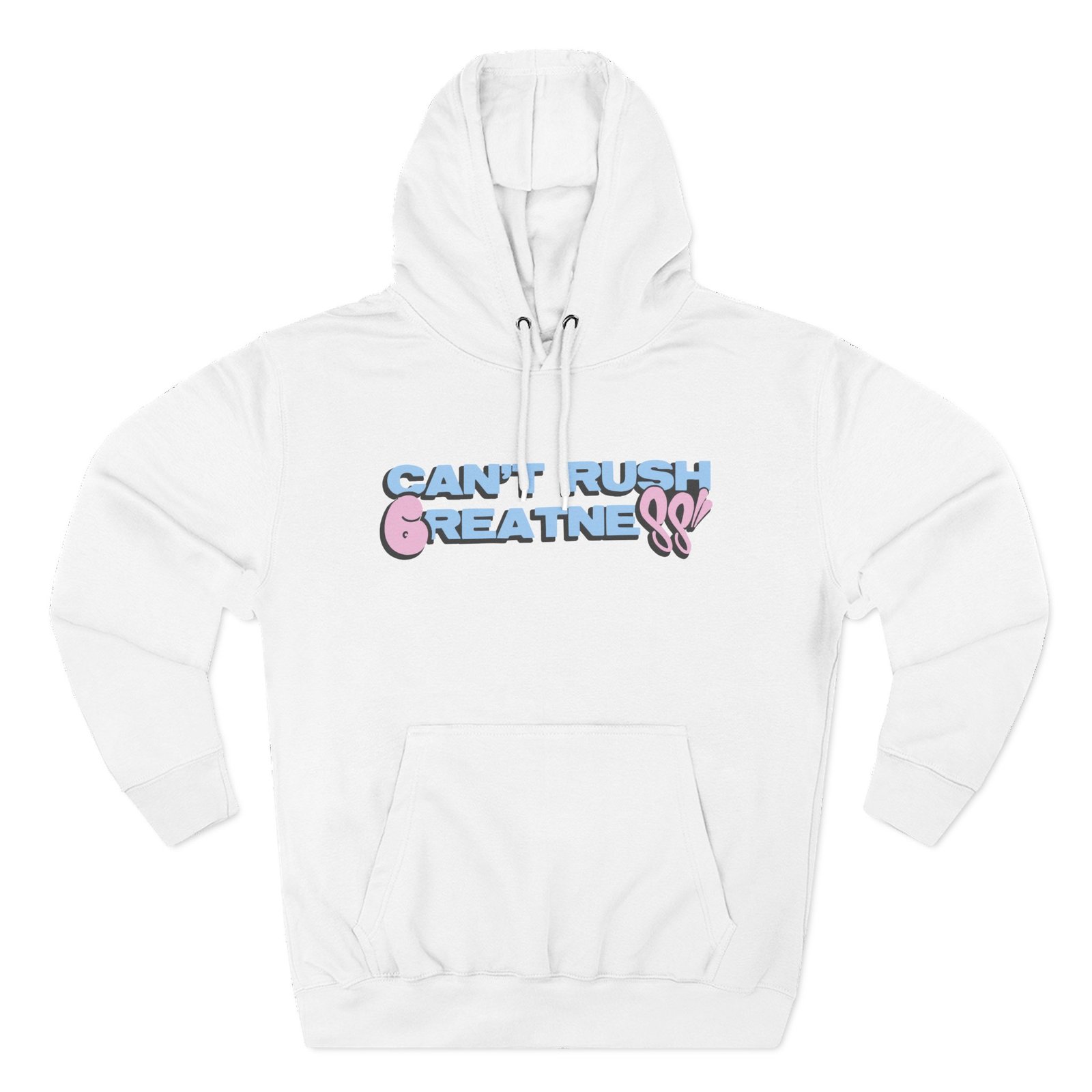 6pm Records Can’t Rush Three-Panel Fleece Hoodie