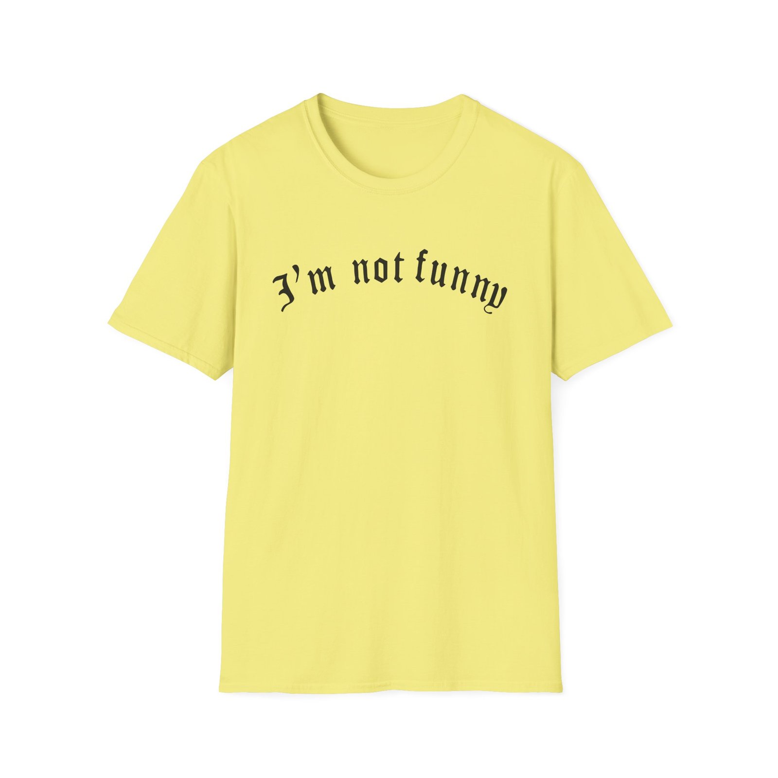 Brooke Monk I’m Not Funny Unisex Softstyle T-Shirt