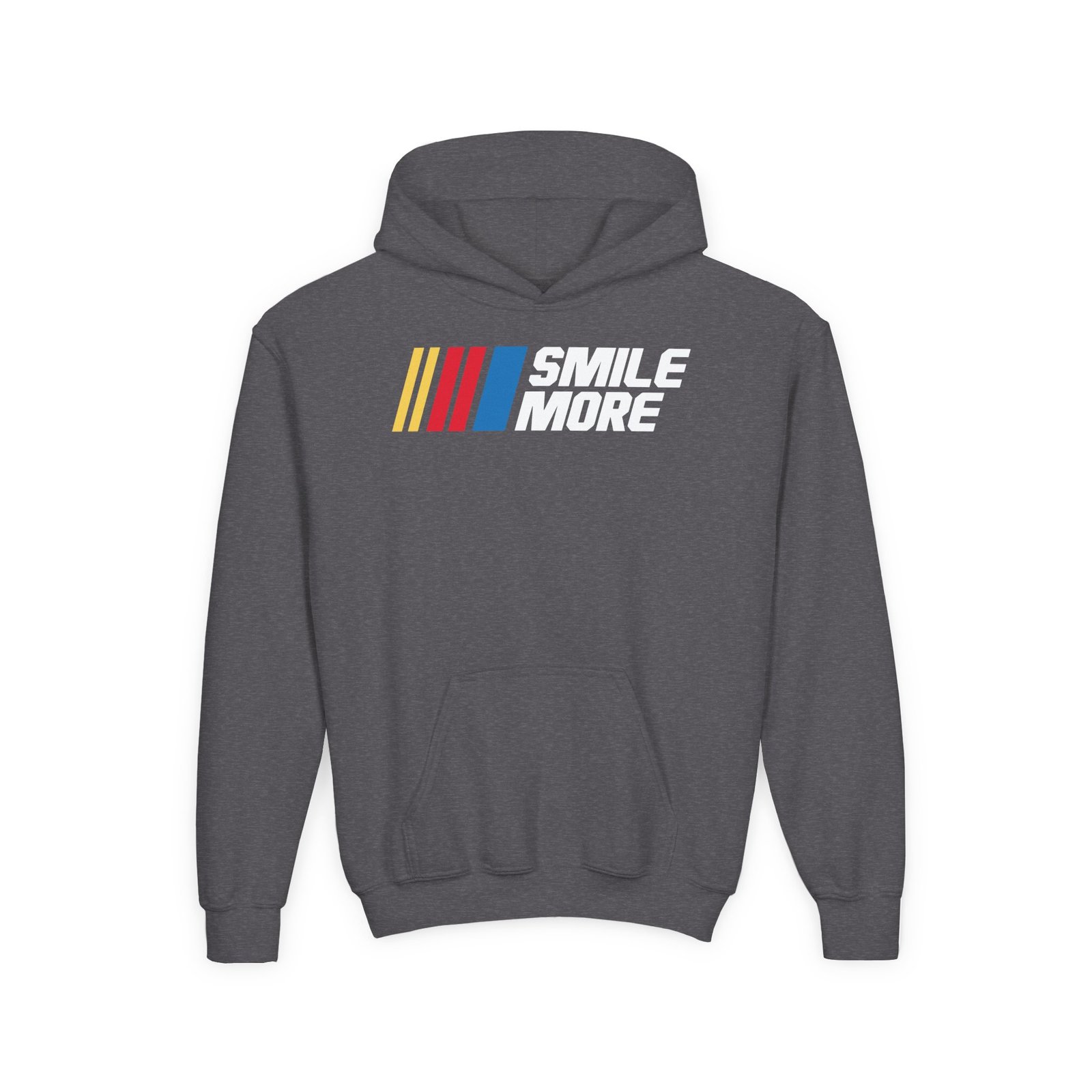Youth Roman Atwood Smile More Racing Heavy Blend Hooded Sweatshirt
