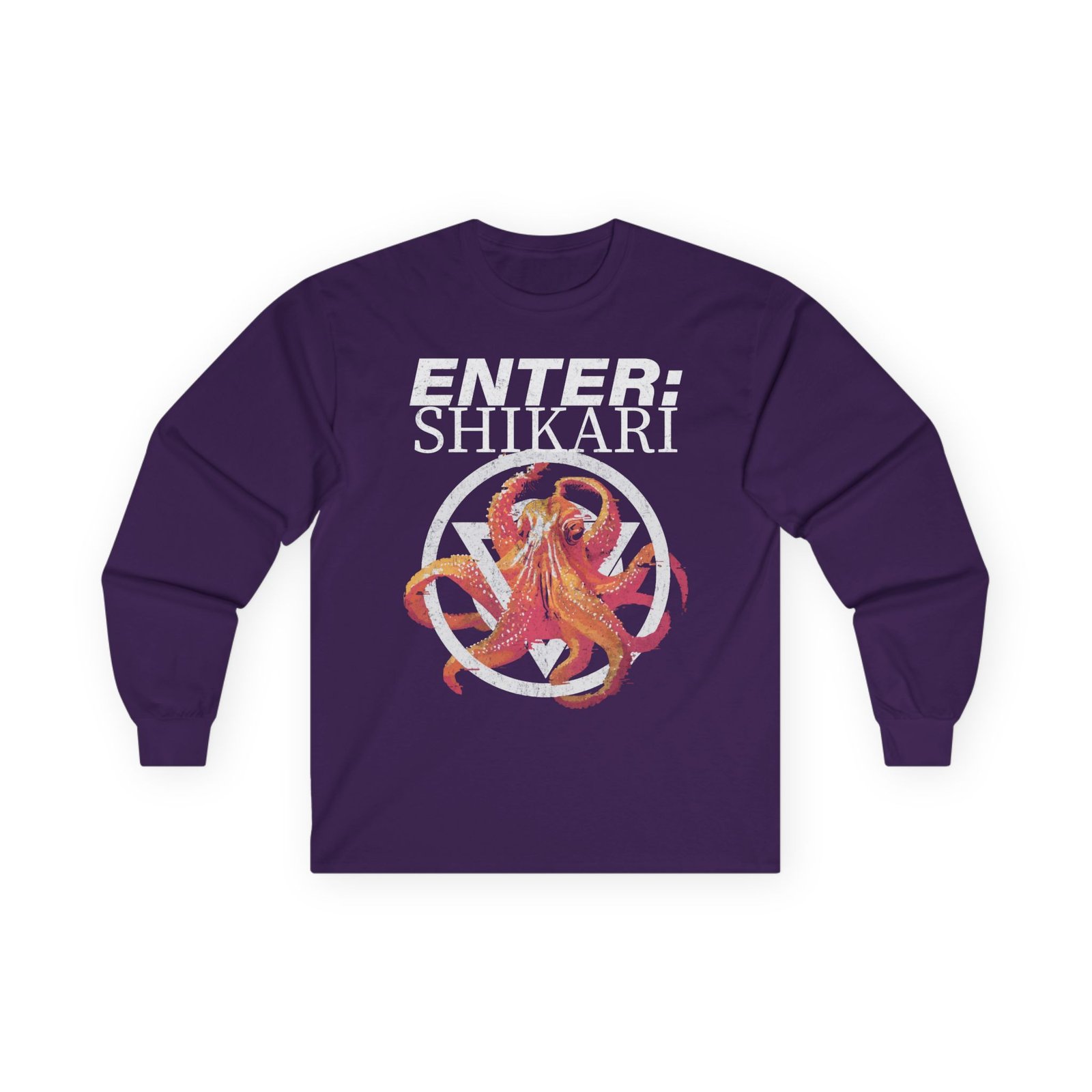 Enter Shikari Giant Pacific Octopus Unisex Ultra Cotton Long Sleeve Tee