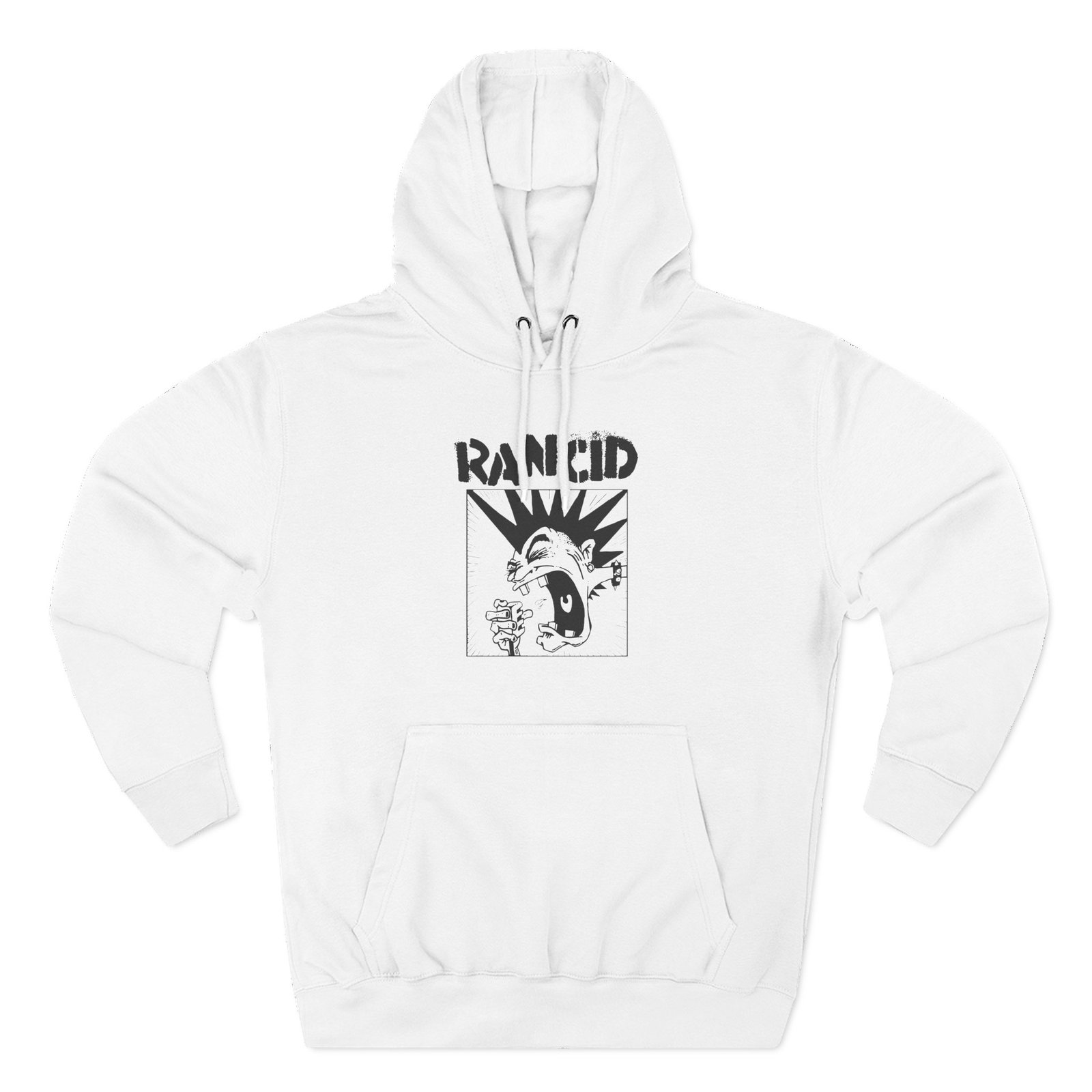 Rancid Screaming Mohawk Three-Panel Fleece Hoodie