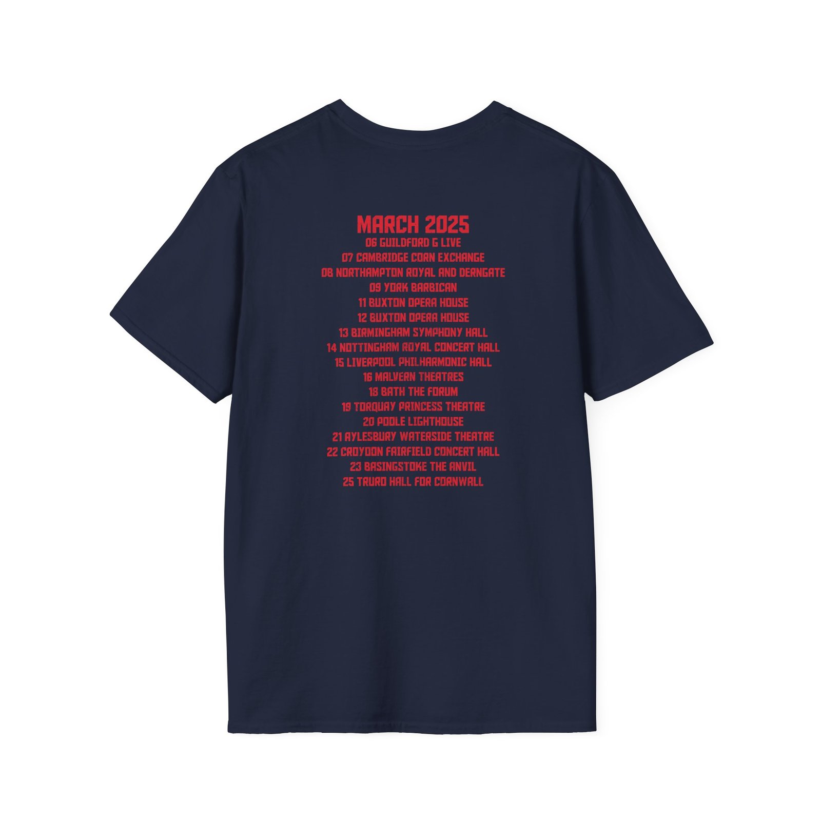 Levellers 2025 March We the Collective Tour Unisex Softstyle T-Shirt