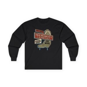 Colter Wall Memories And Empties Boot Sign Unisex Ultra Cotton Long Sleeve Tee