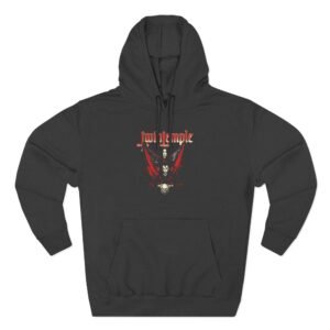 Twin Temple In Nomine Three-Panel Fleece Hoodie