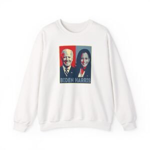 Political Biden Harris Poster Joe Biden Kamala Harris Unisex Heavy Blend™ Crewneck Sweatshirt