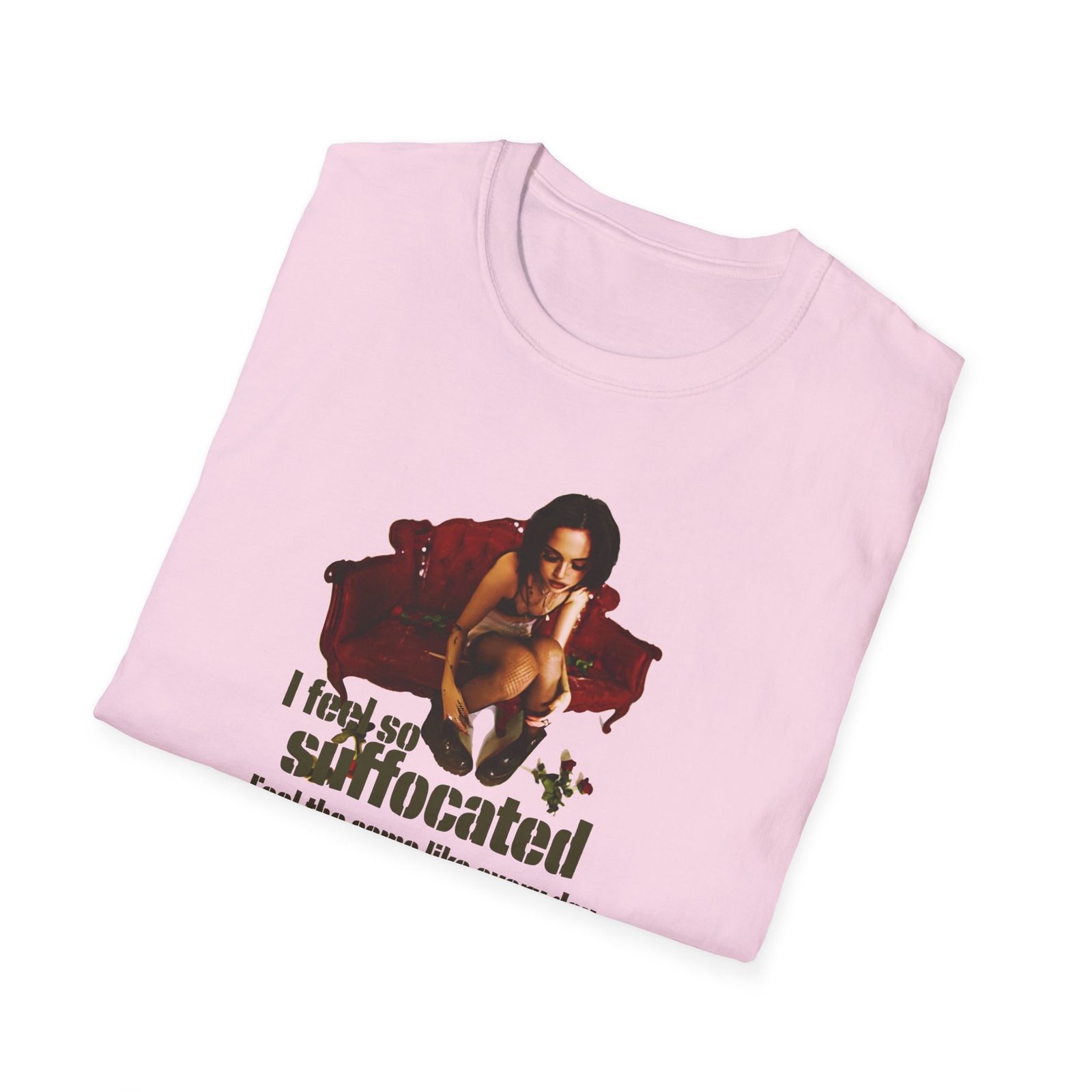 Maggie Lindemann Suffocate Unisex Softstyle T-Shirt