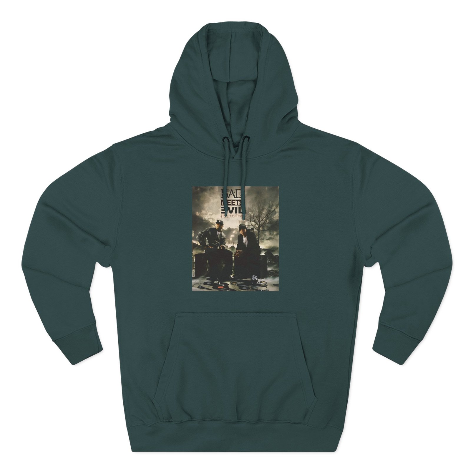 Bad Meets Evil Burnt Three-Panel Fleece Hoodie
