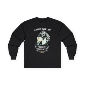 Janis Joplin Freedom Hall Unisex Ultra Cotton Long Sleeve Tee