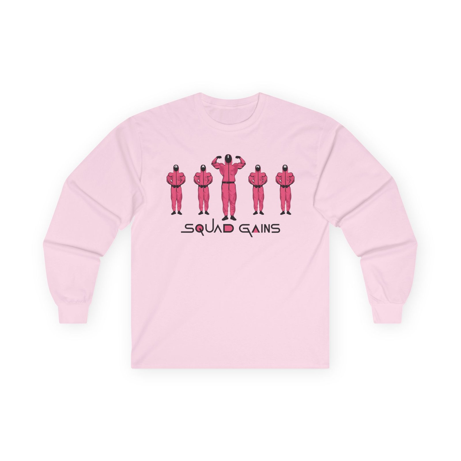 Dom Squad Gains Unisex Ultra Cotton Long Sleeve Tee