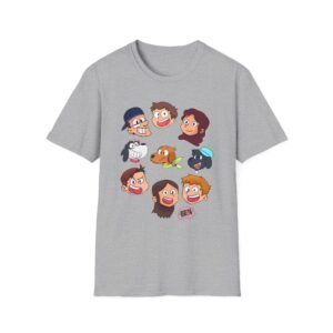 Fgteev Fam Faces Unisex Softstyle T-Shirt