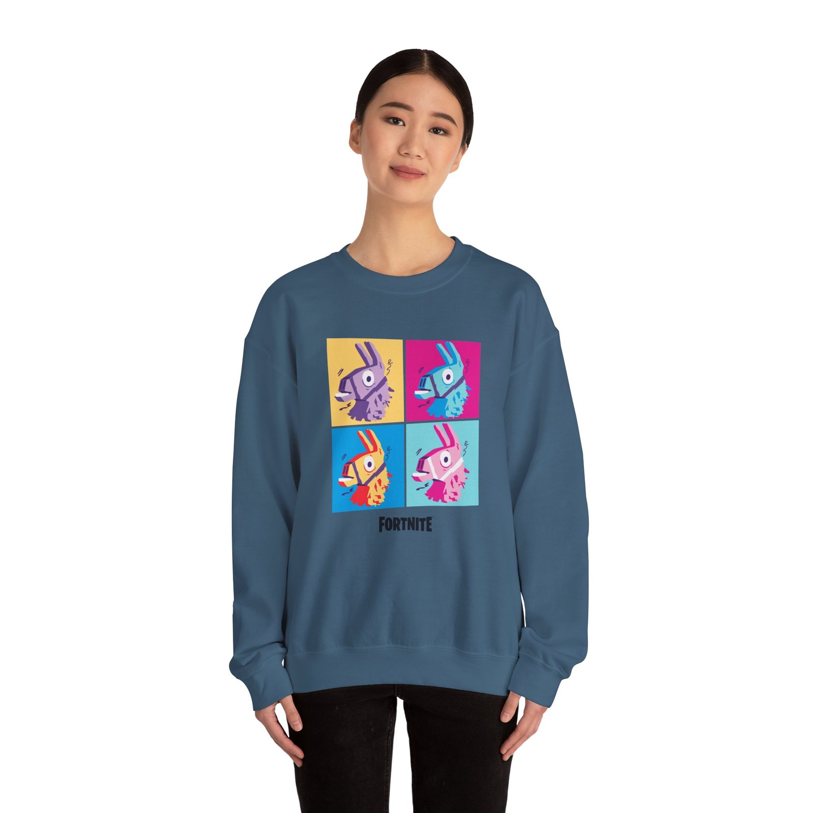 Juansguarnizo Fortnite Unisex Heavy Blend™ Crewneck Sweatshirt