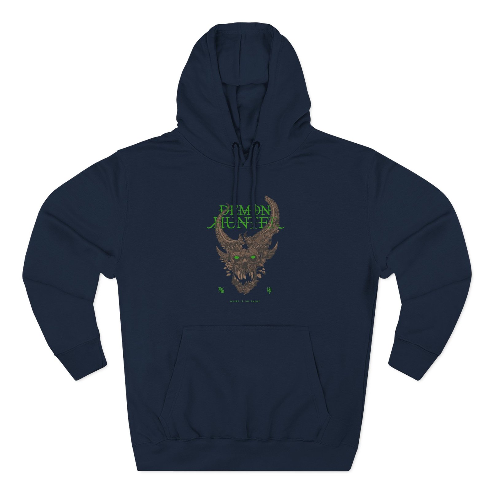 Demon Hunter Death Is On My Side Three-Panel Fleece Hoodie