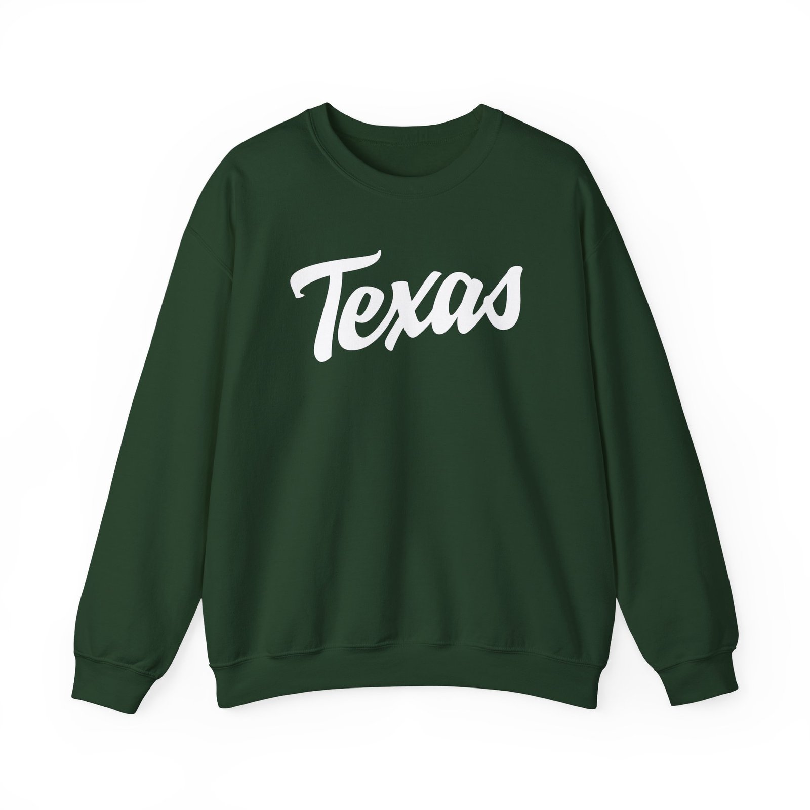Texas Longhorns Script Unisex Heavy Blend™ Crewneck Sweatshirt