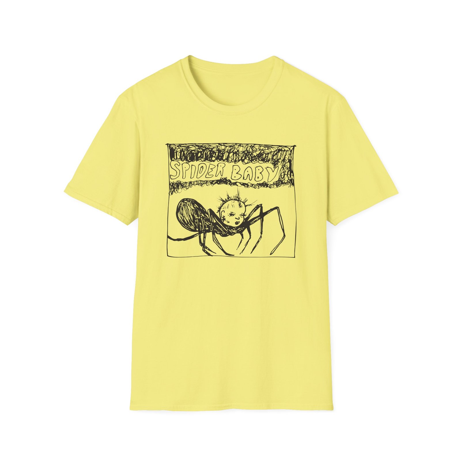 Kurt Cobain Spider Unisex Softstyle T-Shirt