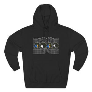 Ena Are-You-Okay Three-Panel Fleece Hoodie