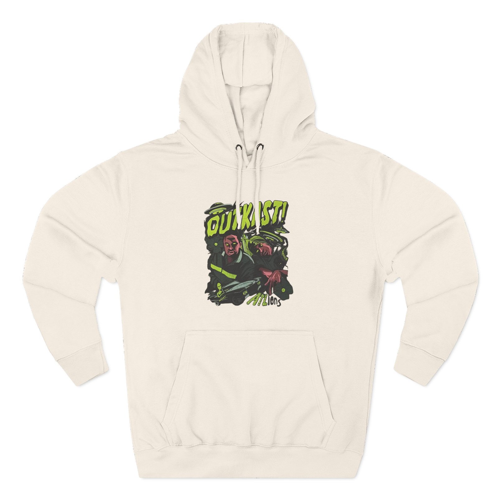 Outkast Three-Panel Fleece Hoodie