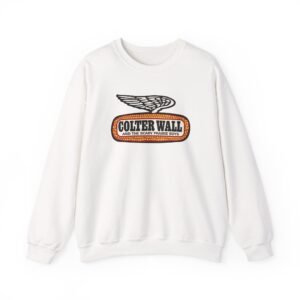Colter Wall Flying Corn Unisex Heavy Blend™ Crewneck Sweatshirt
