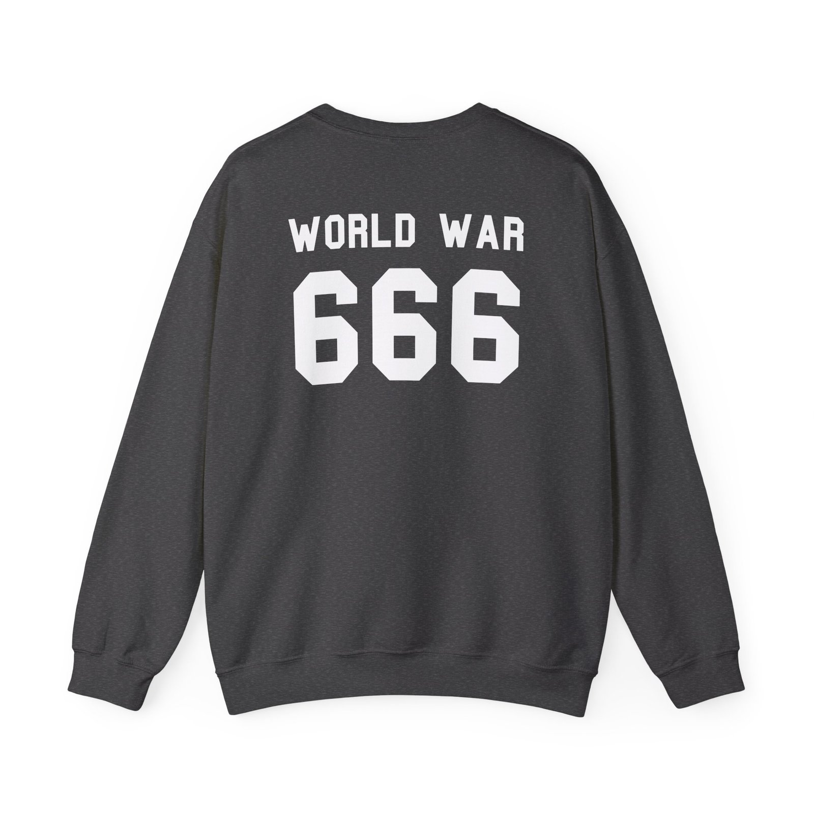 Twitching Tongues World War 666 Unisex Heavy Blend™ Crewneck Sweatshirt