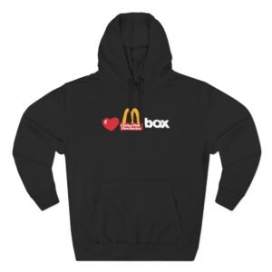 Alejandro Rosario Actus Plant Flea Market Cpfm Mcdonalds Three-Panel Fleece Hoodie